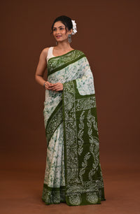 Hand Batik Saree