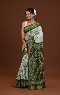 Hand Batik Saree