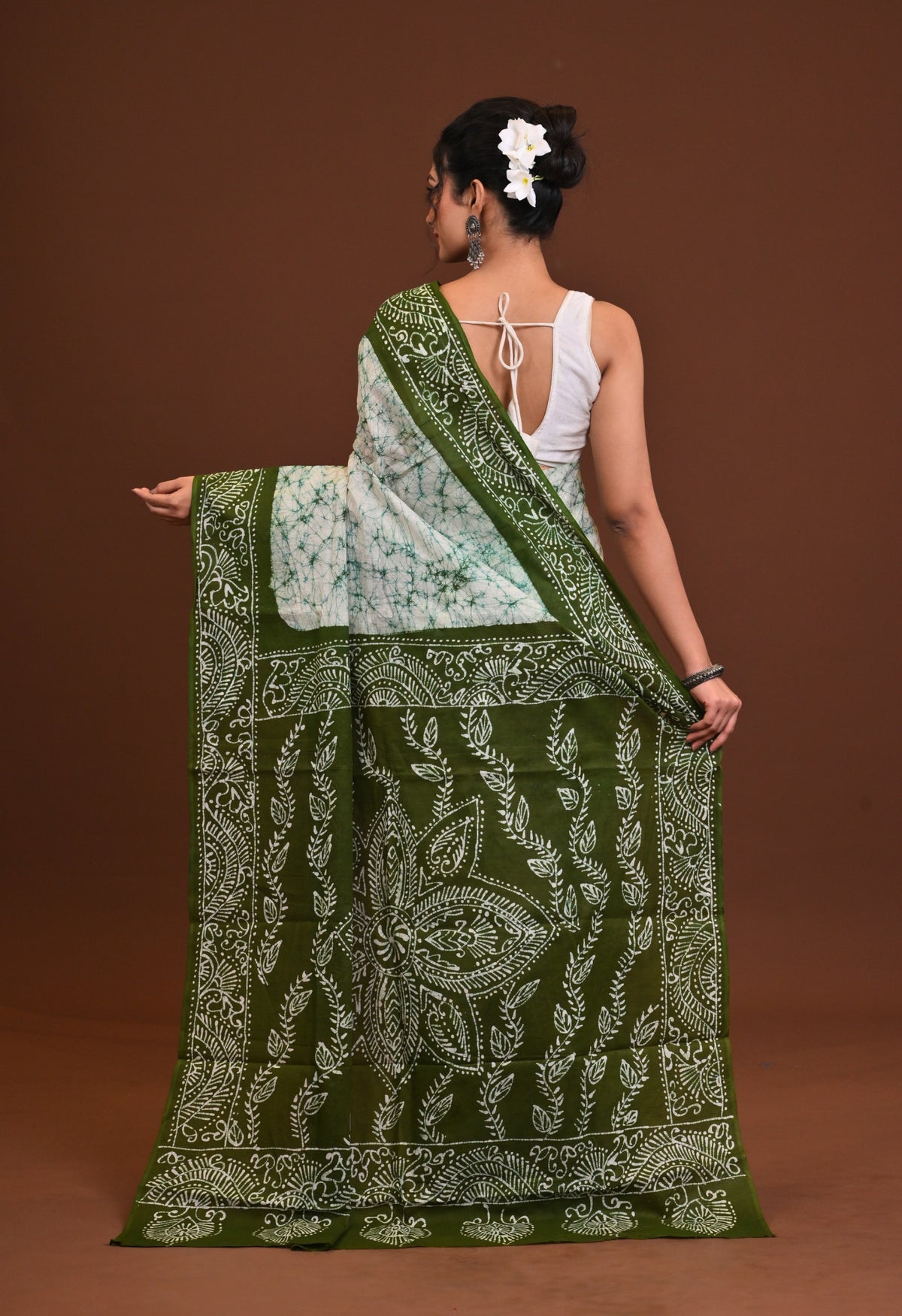 Hand Batik Saree