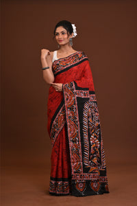 Hand Batik Saree