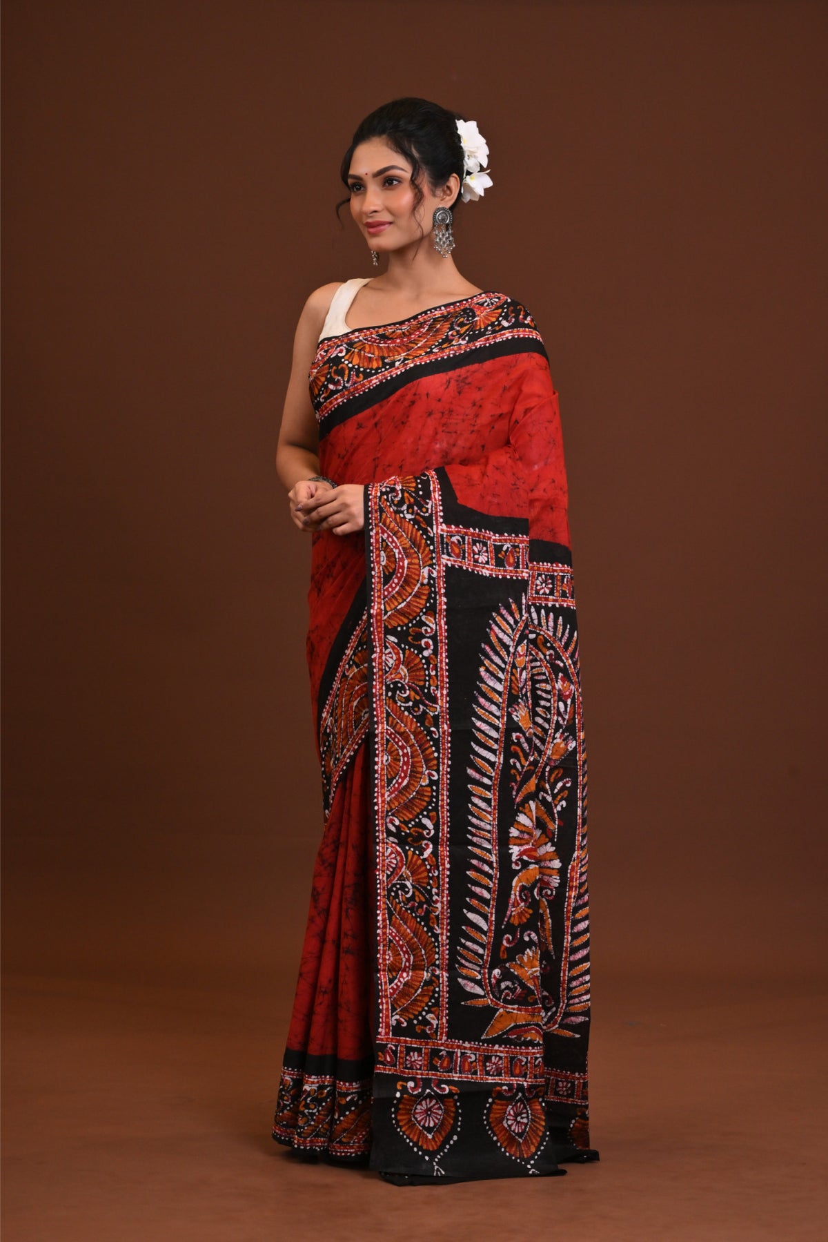 Hand Batik Saree