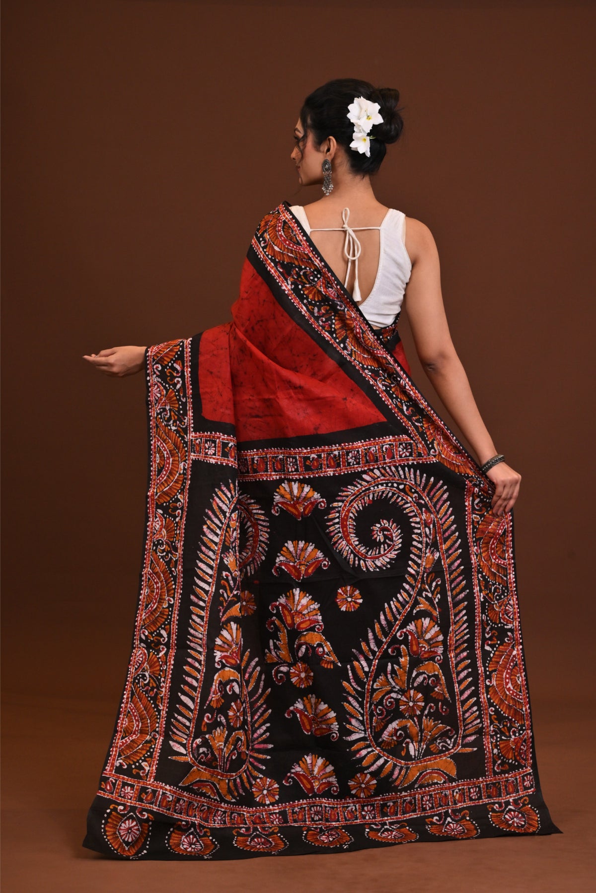 Hand Batik Saree