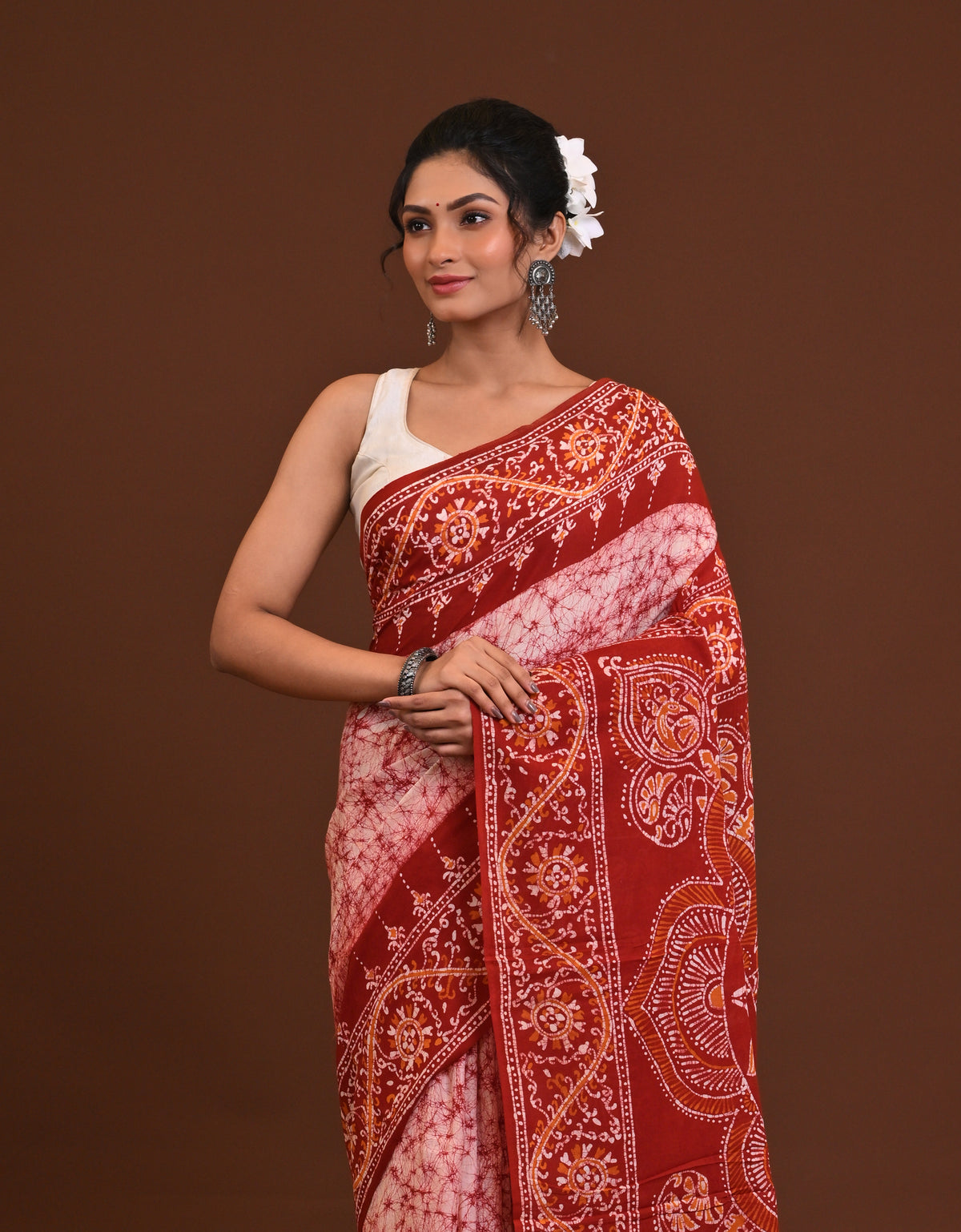 Hand Batik Saree