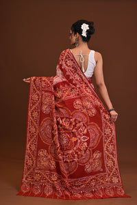 Hand Batik Saree