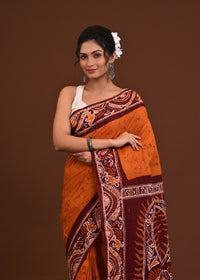 Hand Batik Saree