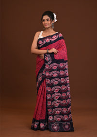 Hand Batik Saree
