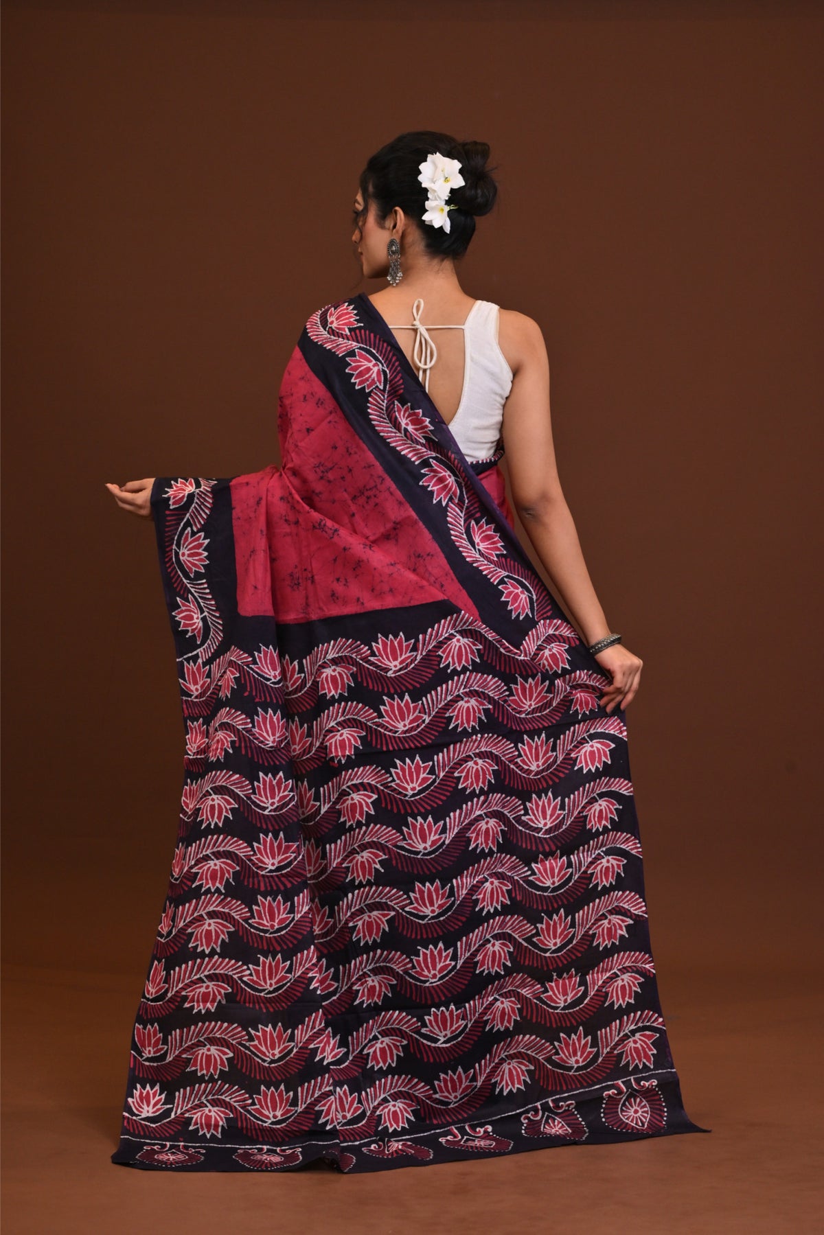 Hand Batik Saree