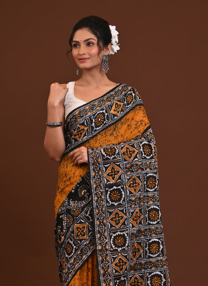 Hand Batik Saree