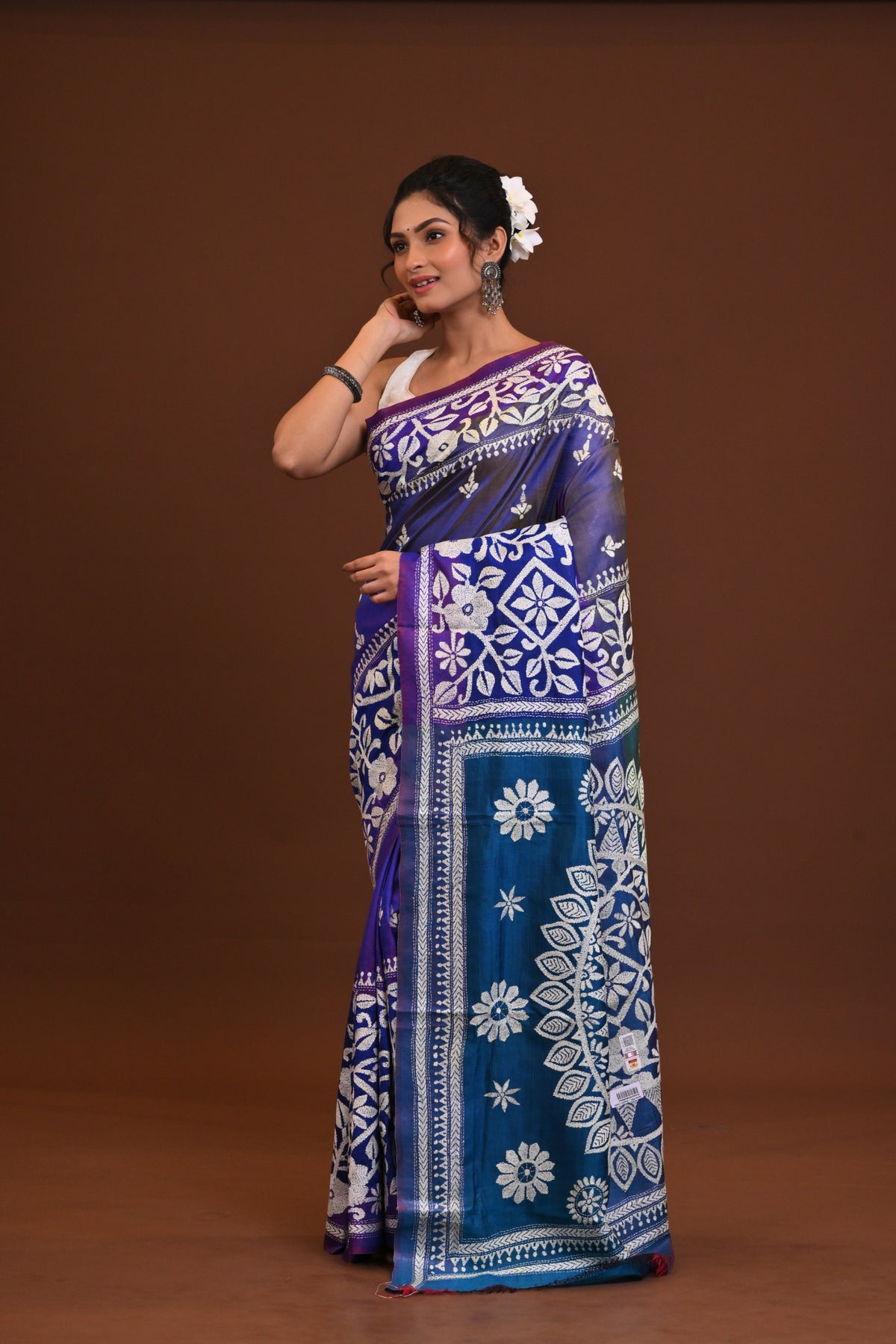 Gachi Silk Kantha Saree
