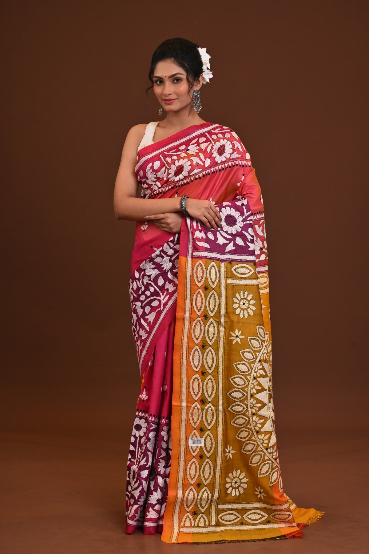 Gachi Silk Kantha Saree