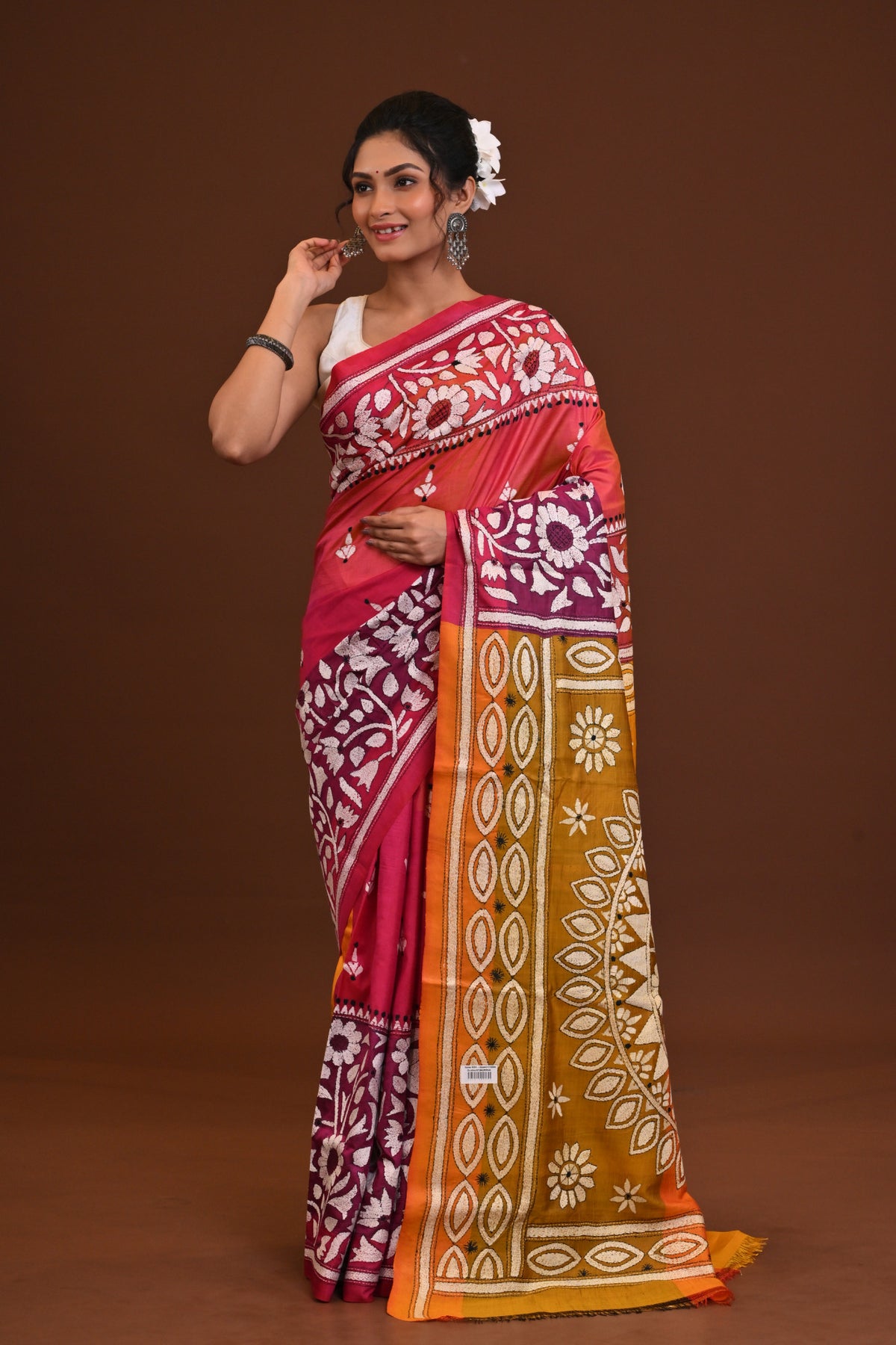 Gachi Silk Kantha Saree