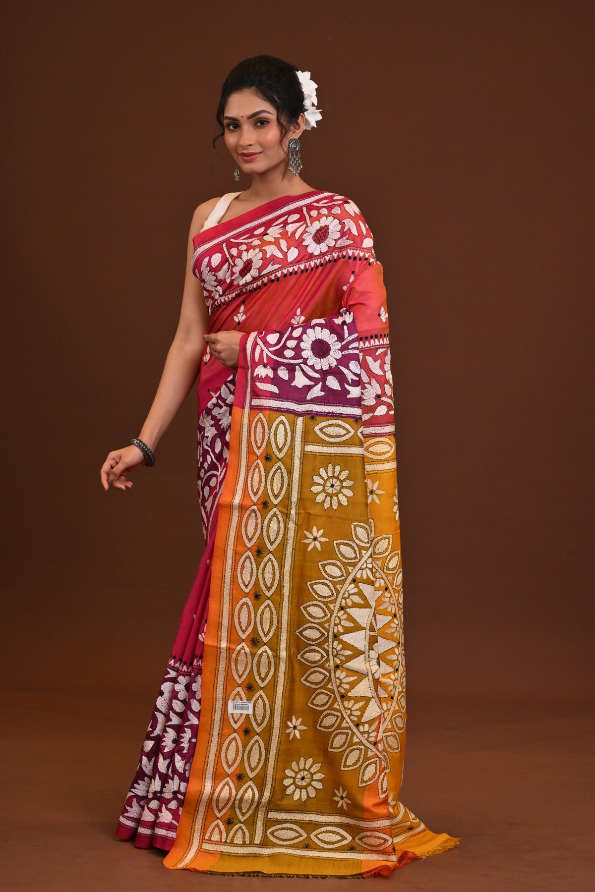 Gachi Silk Kantha Saree