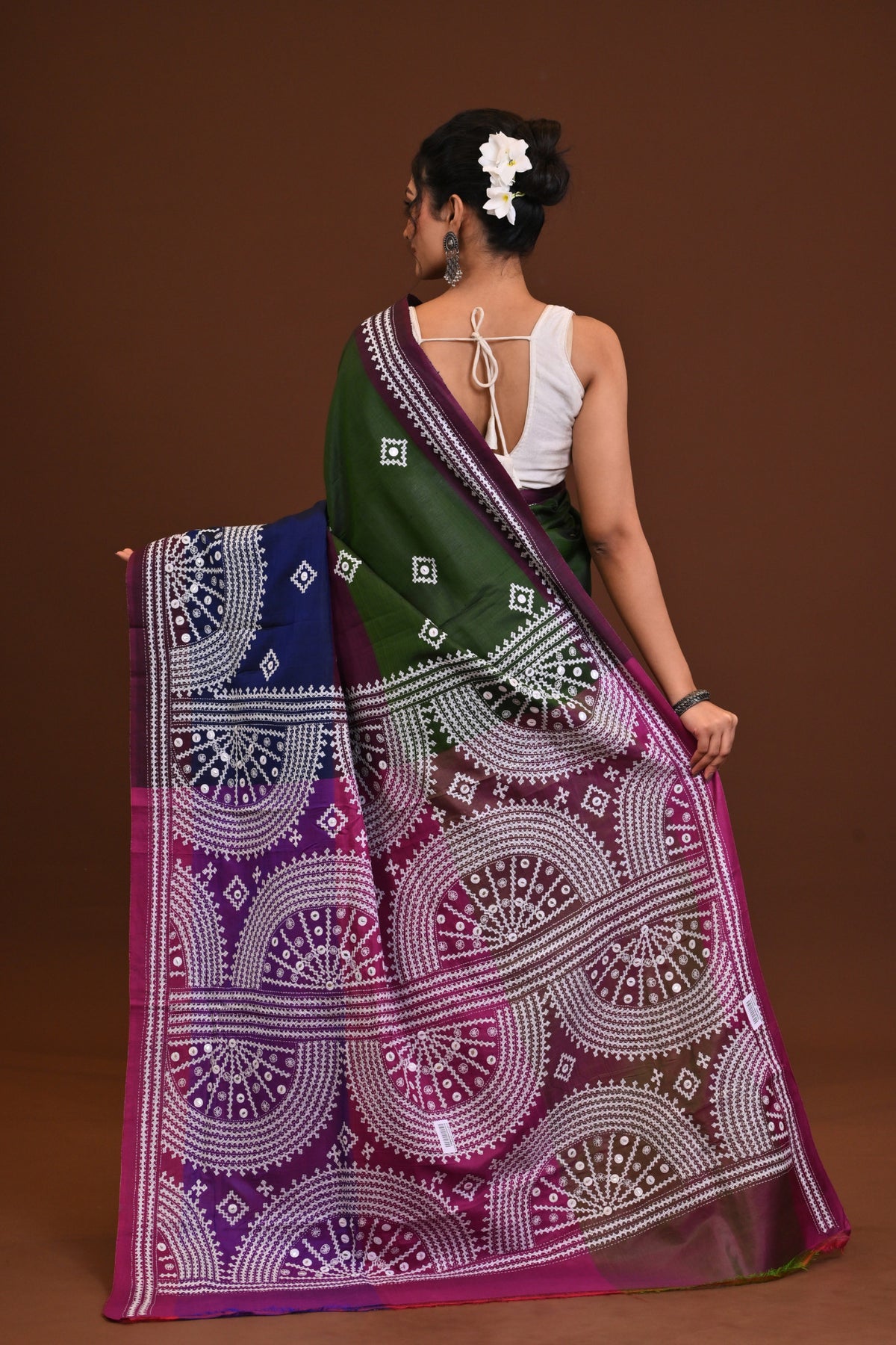 Gachi Silk Kantha Saree