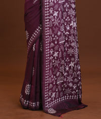 Blended Silk Kantha Saree