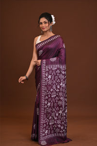 Blended Silk Kantha Saree
