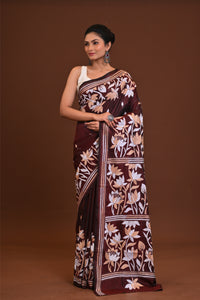 Blended Silk Kantha Saree