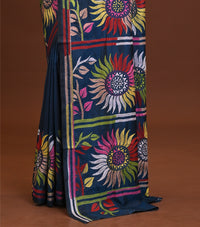 Blended Silk Kantha Saree
