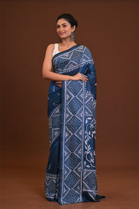 Blended Silk Kantha Saree