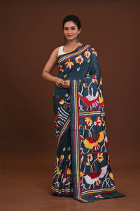 Blended Silk Kantha Saree