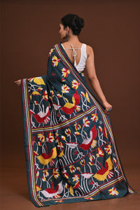 Blended Silk Kantha Saree