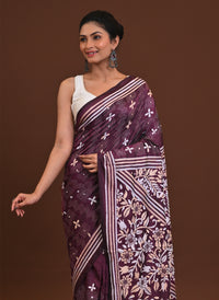 Blended Silk Kantha Saree