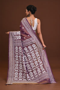 Blended Silk Kantha Saree