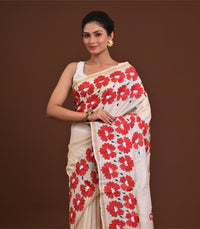 Pure Silk Kantha Saree