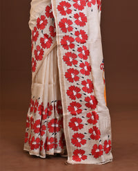 Pure Silk Kantha Saree