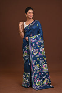 Blended Silk Kantha Saree