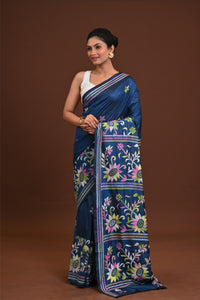 Blended Silk Kantha Saree