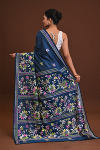 Blended Silk Kantha Saree