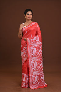 Blended Silk Kantha Saree