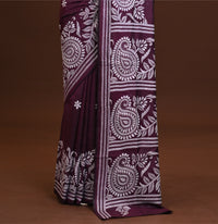 Blended Silk Kantha Saree
