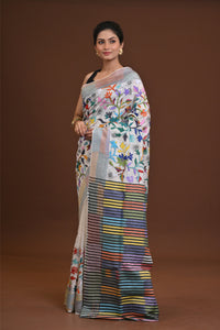 Silk Jalchuri Allover Kantha Saree