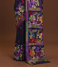Blended Silk Kantha Saree