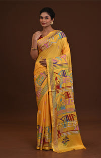Blended Silk Kantha Saree