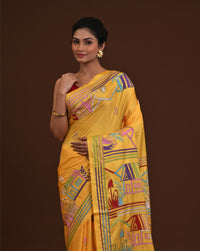 Blended Silk Kantha Saree