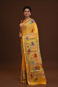 Blended Silk Kantha Saree