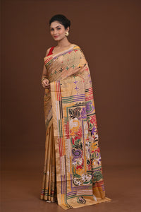 Blended Silk Kantha Saree