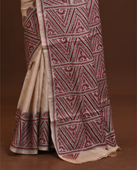 Pure Silk Kantha Saree