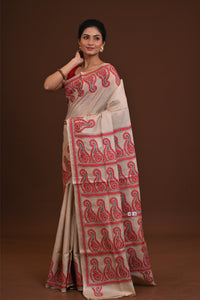 Pure Silk Kantha Saree