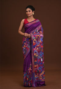 Pure Silk Kantha Saree