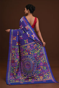 Blended Silk Kantha Saree