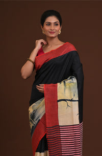 Jalchuri Silk Katha Saree
