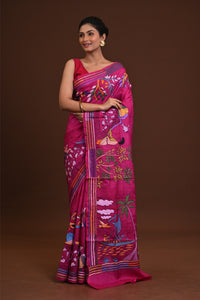 Pure Silk Kantha Saree