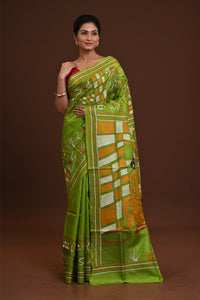 Pure Silk Kantha Saree