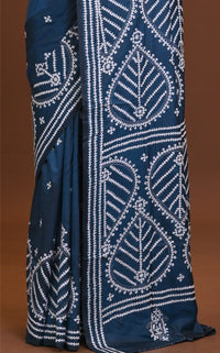 Blended Silk Kantha Saree