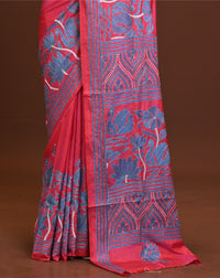 Blended Silk Kantha Saree