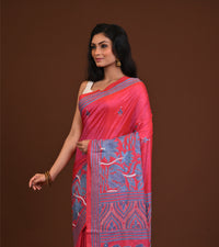 Blended Silk Kantha Saree