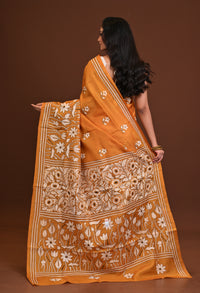 Pure Silk Kantha Saree